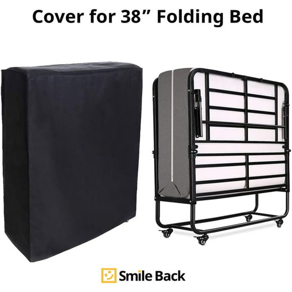 Universal Rollaway Bed Cover Folding Bed Storage Cover Protector Fit 31" 38" Bed
